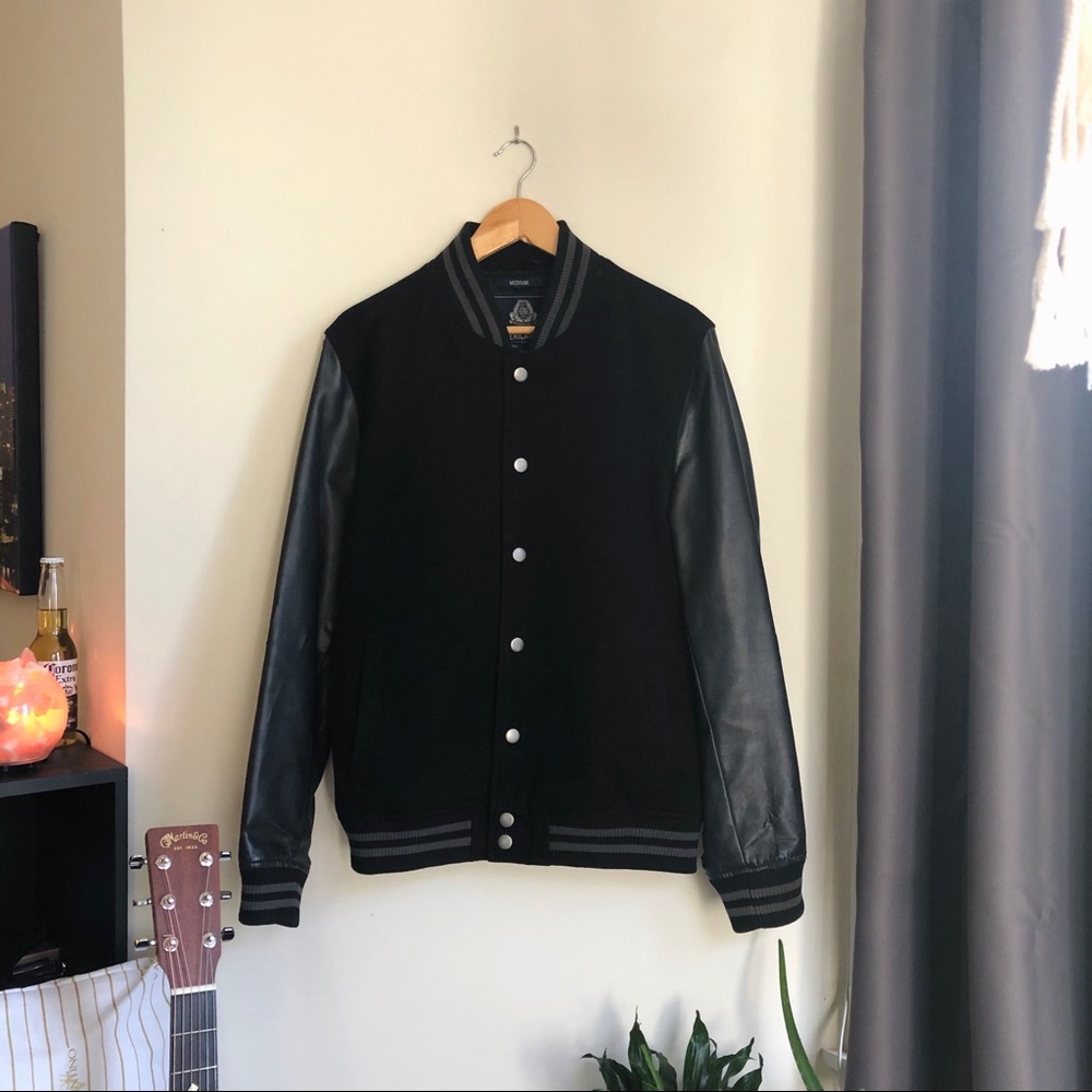 American Rag varsity bomber jacket